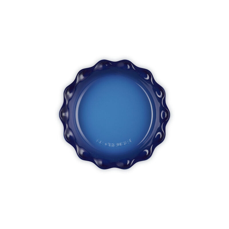 Le Creuset Stoneware Heritage Round Flute Pie Dish 23cm image number 1